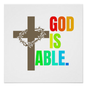 GOD IS IN STAAT. PERFECT POSTER