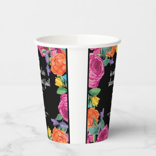 God is in Zijn Christelijke Afstuderen Papieren Bekers (Links)