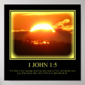 God is Licht Poster (Voorkant)