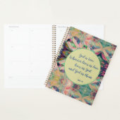 God is Liefde (Abstracte Bergen) Planner (Display)