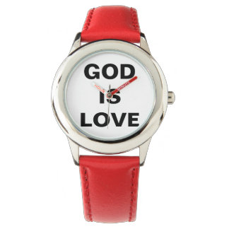 God is liefde horloge