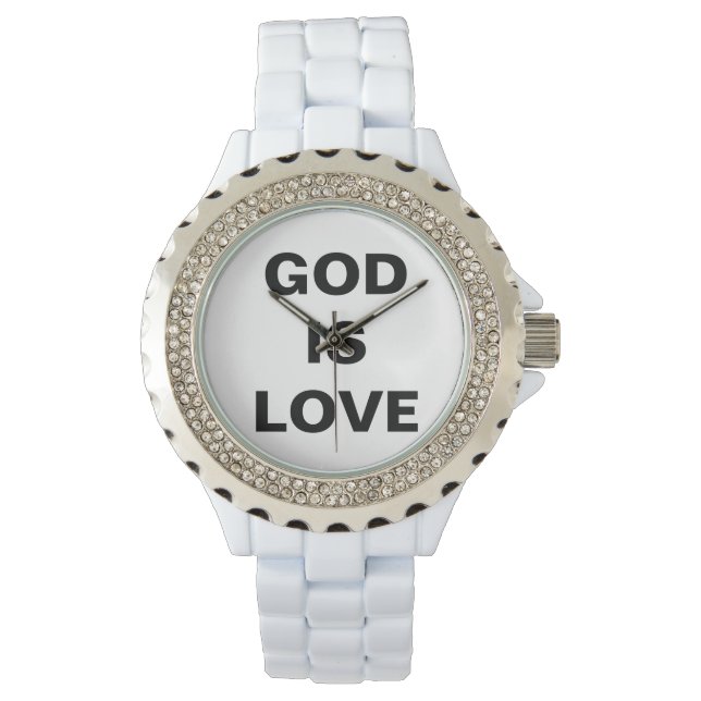 God is liefde horloge (Voorkant)