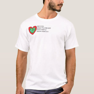 GOD is liefde. Ik behaag de HEER GOD JEZUS CHRISTU T-shirt