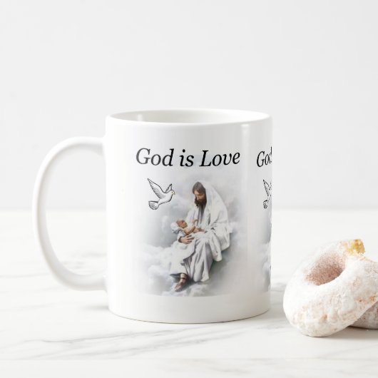 God is Liefde, Jezus Mok (Met donut)