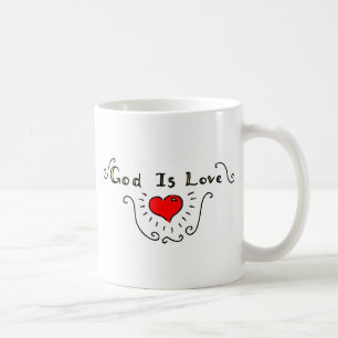 God is liefde koffiemok