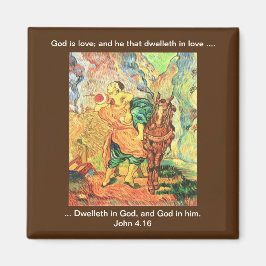 God is Liefde - Magneet