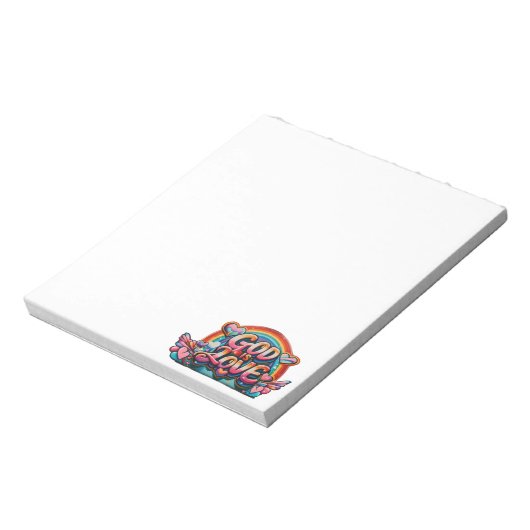 God is liefde notitieblok (Gedraaid)