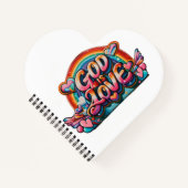 God is liefde notitieboek (Voorkant)