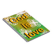 God is liefde notitieboek (Rechterzijde)