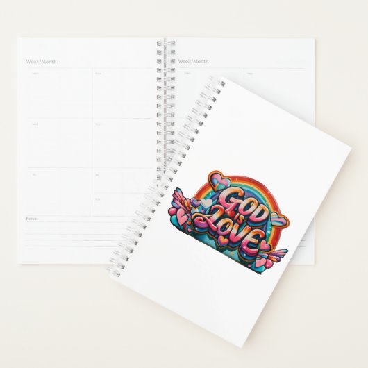 God is liefde planner (Display)
