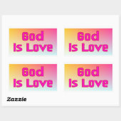 God is Liefde Stickers (Vel)