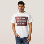 God is liefde t-shirt (Voorkant volledig)