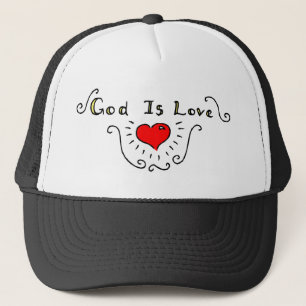 God is liefde trucker pet