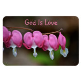 God is liefdesharten magneet (Horizontaal)