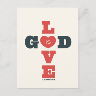 God is Love Briefkaart