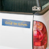 God is Love Bumpersticker (Op Truck)