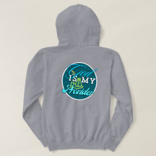 God is mijn leverancier Christelijke hoodie