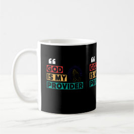 God is mijn provider koffiemok