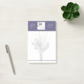 God is ons toevlucht- en krachtmonogram post-it® notes (Kantoor)