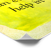 God is ons toevlucht poster (Hoek)