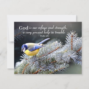 God is ons Vluchtel en Sterkte Kaart