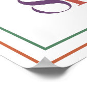 God Is Onze Hulp En Bescherming Psalm 33 20 Christ Poster (Hoek)