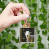 God is overal schaap sleutelhanger (Hand)