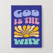 God is the Way Button (Voorkant)