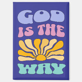 God is the Way Magneet