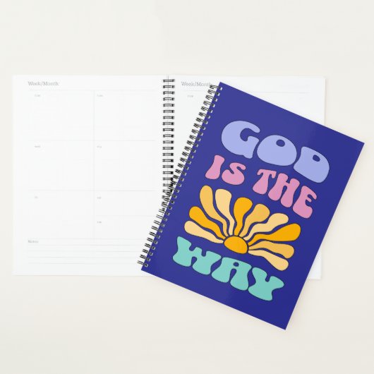 God is the Way Planner (Display)
