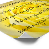 God is trouwe tweekleurig 1 Corinthians 10:13 Poster (Hoek)