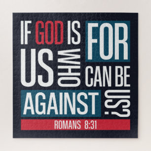 God is voor ons legpuzzel
