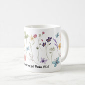 God Is With Her: Christian mug for women (Devant droit)