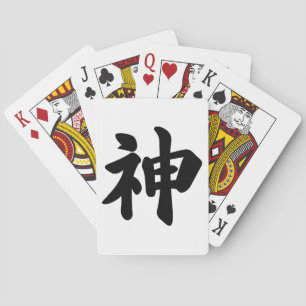 God [Japanse kanji] Speelkaarten