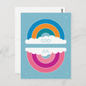 God Jul Briefkaart (Voorkant / Achterkant)