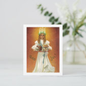 God Jul! Lucia met behandelingen (Staand voorkant)