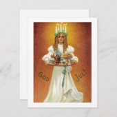 God Jul! Lucia met behandelingen (Voorkant / Achterkant)