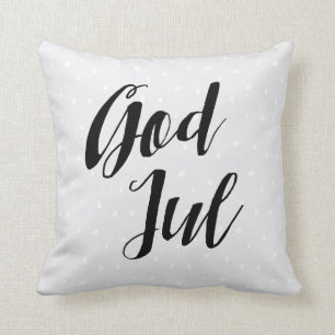 God Jul   Scandinavische kerst Kussen