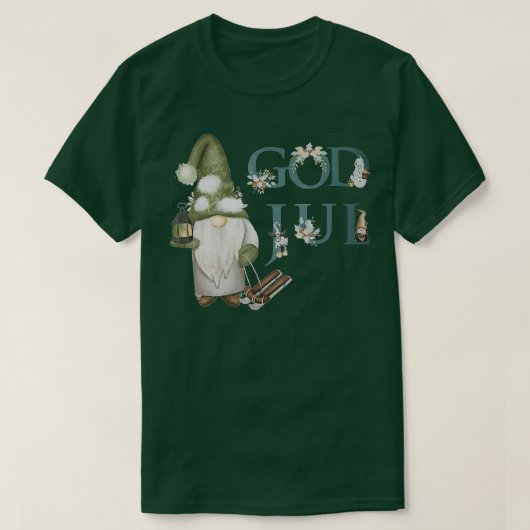 God Jul T-shirt (Design voorkant)