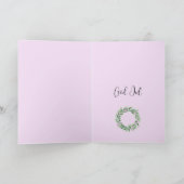 God jul, Zweedse kerstkaart Feestdagen Kaart (Binnen)