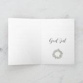 God jul, Zweedse kerstman Feestdagen Kaart (Binnen)