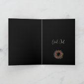 God jul, Zweedse kerstman Feestdagen Kaart (Binnen)