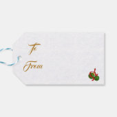 God juul Swedish Gnomen Gift Labels Cadeaulabel (Achterkant Horizontaal)