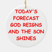 GOD KERAMISCH ORNAMENT (Achterkant)