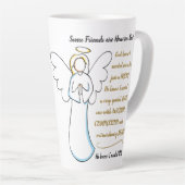 God Knew ik had je vriendschap nodig Latte Mok (Rechterhoek)