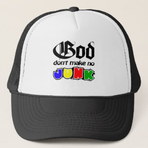 God maakt geen grapje trucker pet