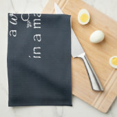 God maakte een weg in een Manger Quote Theedoek (Quarter Fold)