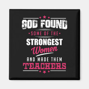God maakte leraren Hilarious Professay Design Magneet