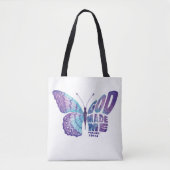 GOD maakte me Psalmen 139:14 Vrouwen & Meisjes Chr Draagtas (Voorkant)