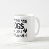 GOD MADE DOGS KOFFIEMOK (Voorkant rechts)